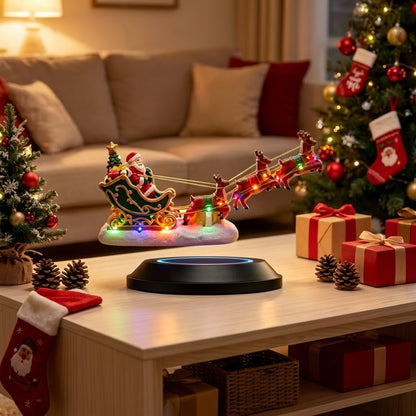 NOEL & GLOW Magnetic Levitation Santa Sleigh